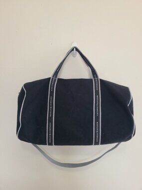 Scarborough & Tweed Canvas Duffle Banker Bag Black Made in USA Moelis & Company